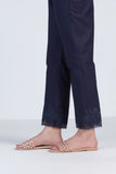 Sapphire - Embroidered Cigarette Pants