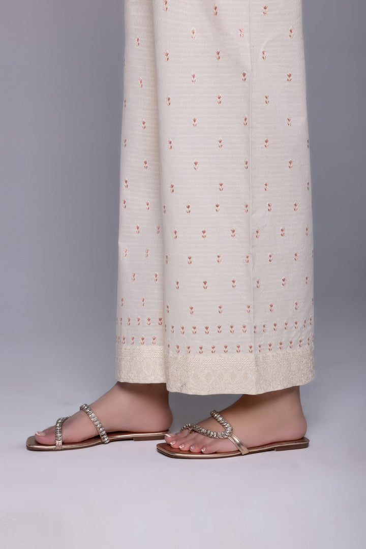 Sapphire- Embroidered Cotton Culottes