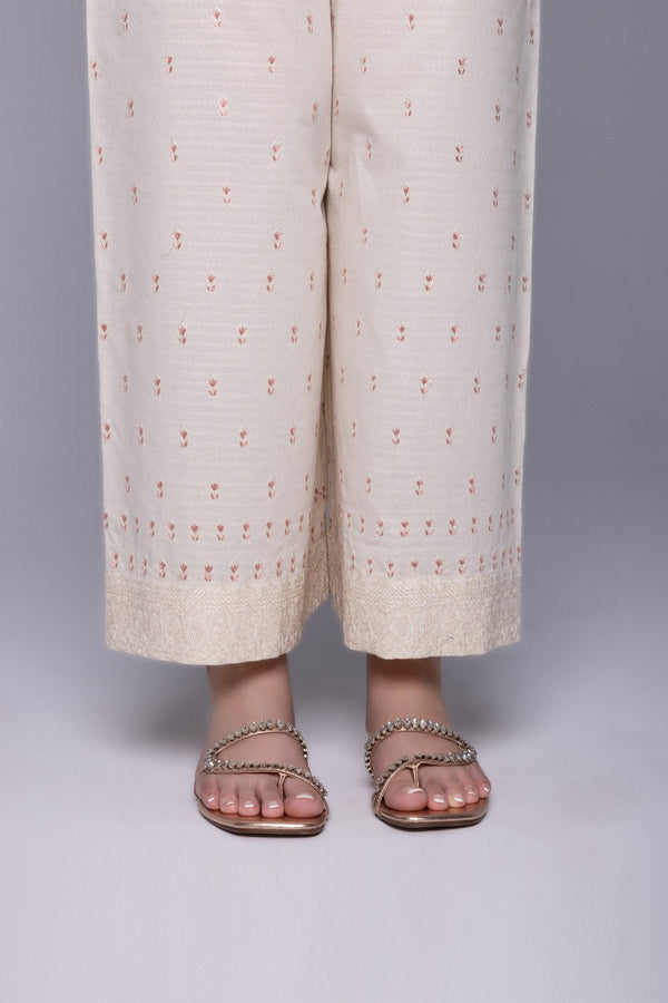 Sapphire- Embroidered Cotton Culottes