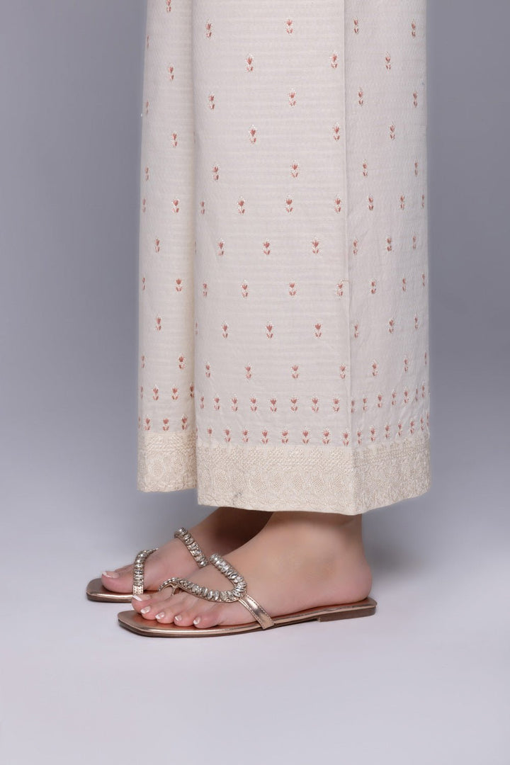 Sapphire- Embroidered Cotton Culottes