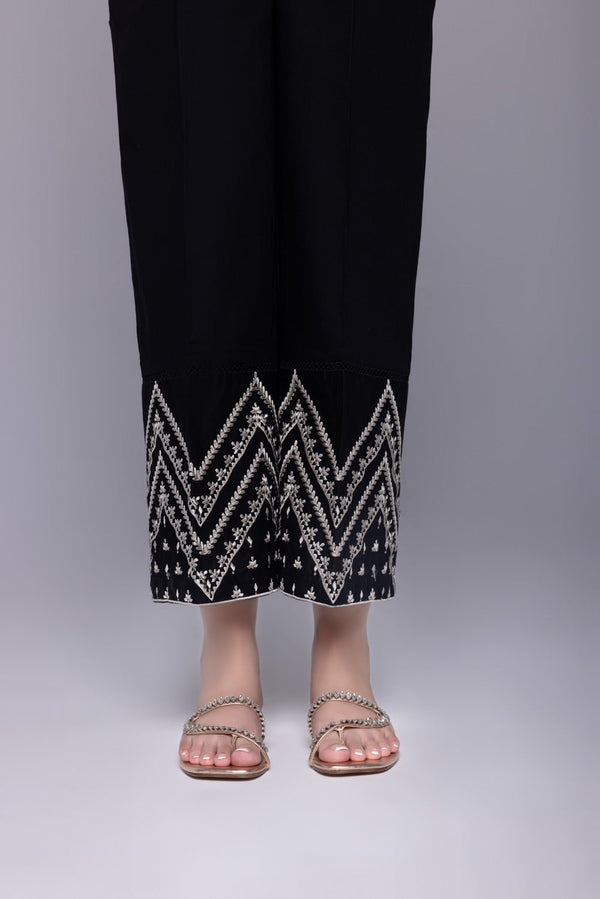 Sapphire- Embroidered Cambric Culottes