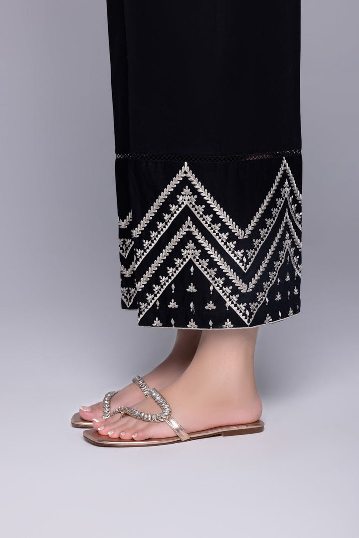 Sapphire- Embroidered Cambric Culottes