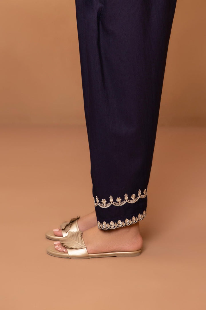 Sapphire- Embroidered Khaddar Shalwar