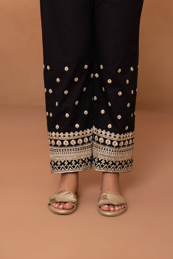 Sapphire- Embroidered Khaddar Pants