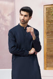 Sapphire- Embroidered Cotton Twill Suit