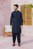 Sapphire- Embroidered Cotton Twill Suit