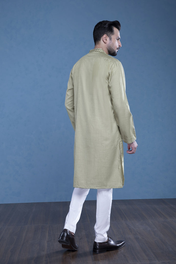 Sapphire- Embroidered Poly Viscose Kurta