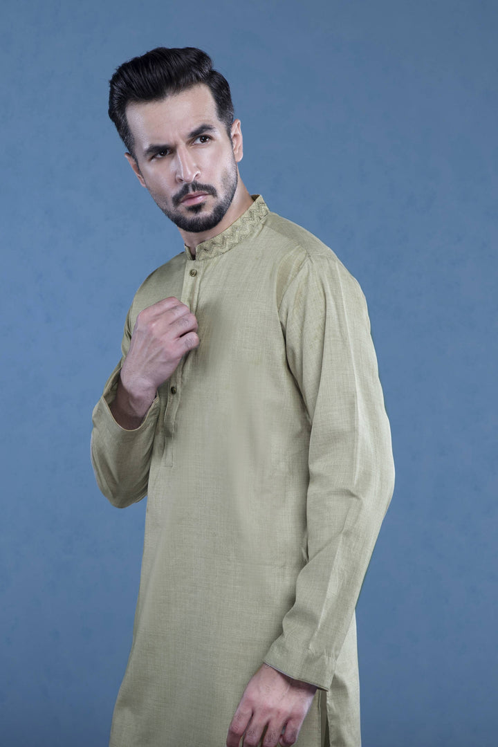 Sapphire- Embroidered Poly Viscose Kurta