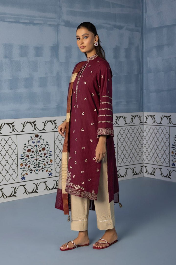 Sapphire- 2 Piece - Embroidered Lawn Suit