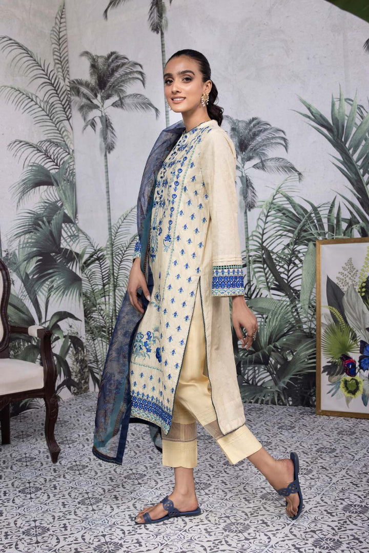 Sapphire- 2 Piece - Embroidered Lawn Suit