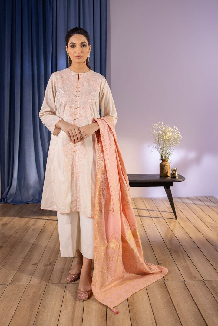 Sapphire-2 Piece - Embroidered Lawn Suit