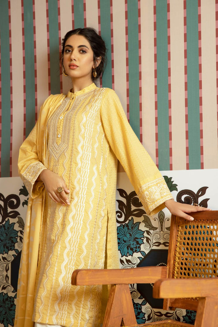 Sapphire- 2 Piece - Embroidered Lawn Suit