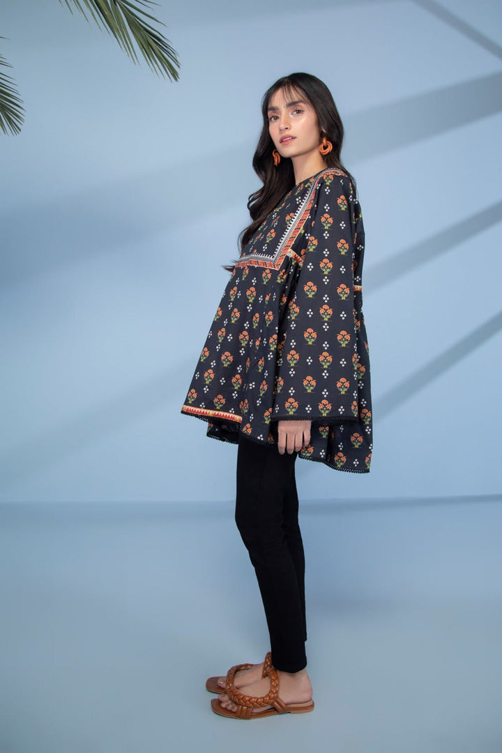 Sapphire- Embroidered Lawn Kurti