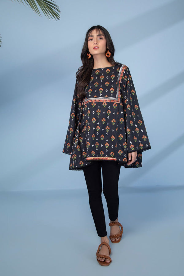 Sapphire- Embroidered Lawn Kurti