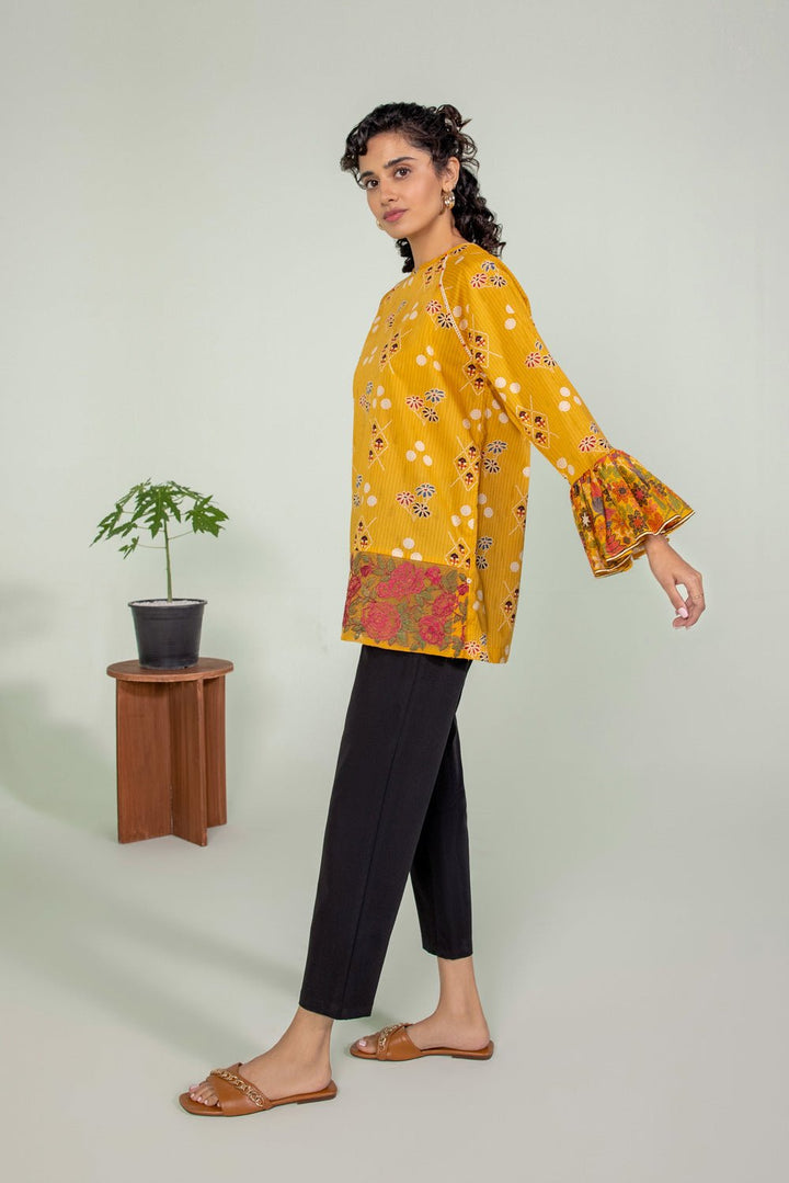 Sapphire- Embroidered Lawn Kurti