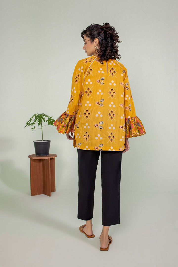 Sapphire- Embroidered Lawn Kurti