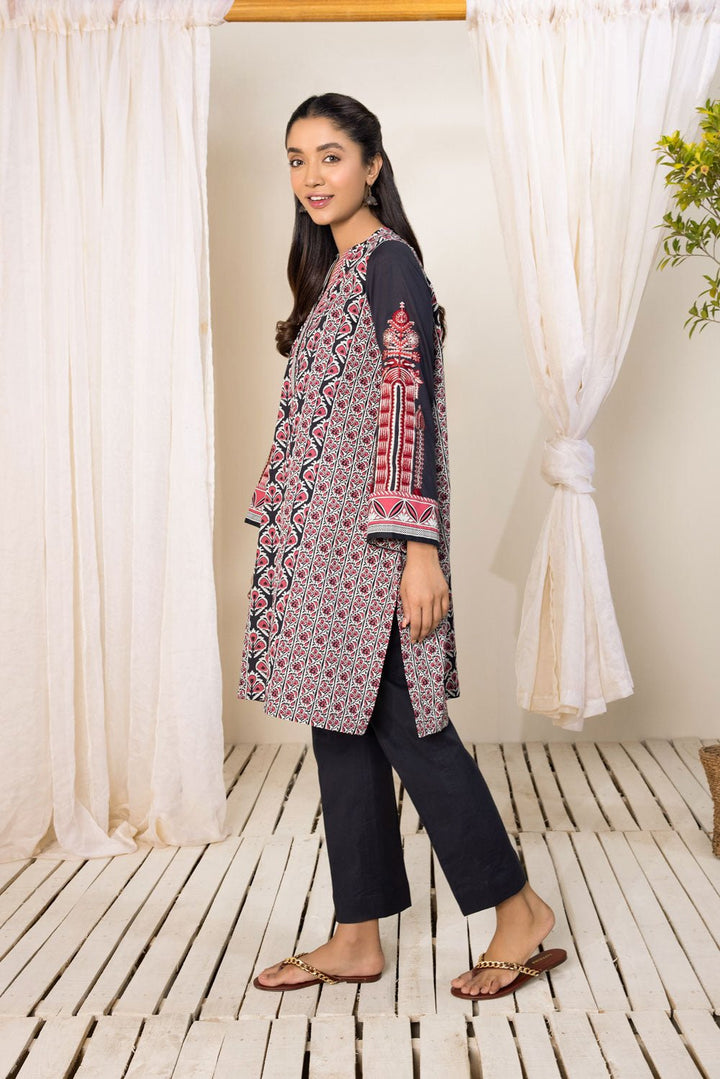 Sapphire- Embroidered Lawn Shirt