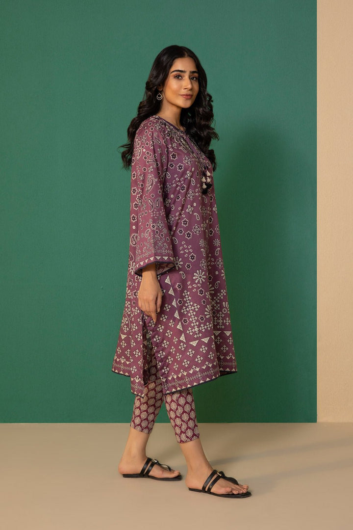 Sapphire- Embroidered Lawn Shirt