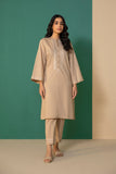 Sapphire -  2 Piece - Embroidered Cotton Suit