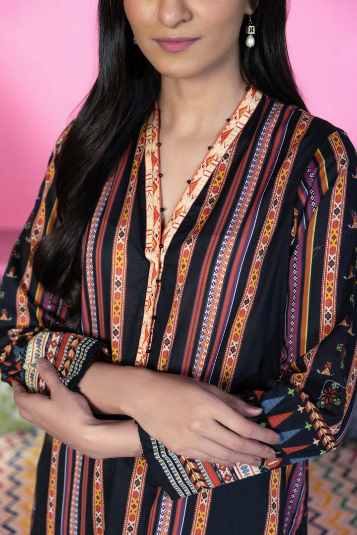 Sapphire- Embroidered Lawn Shirt