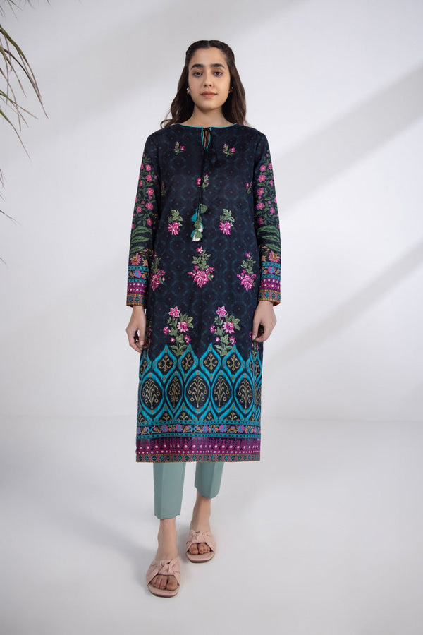 Sapphire- Embroidered Lawn Shirt