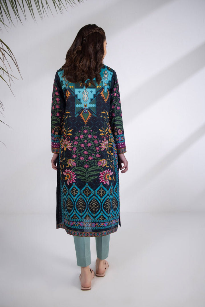 Sapphire- Embroidered Lawn Shirt