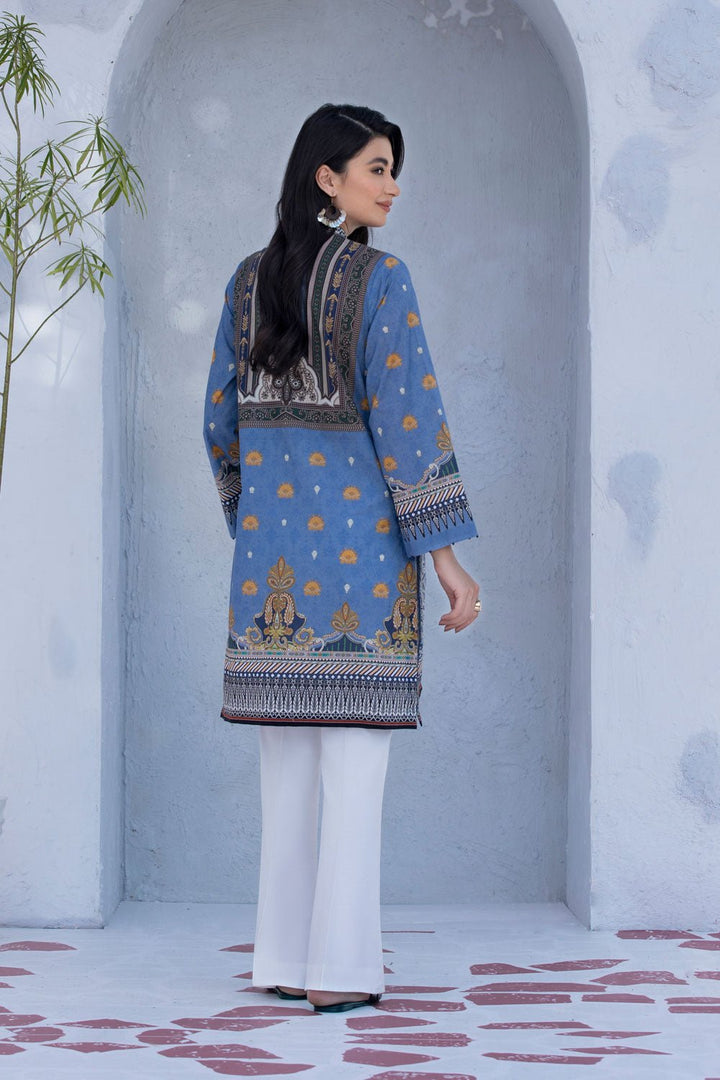 Sapphire- Embroidered Lawn Shirt