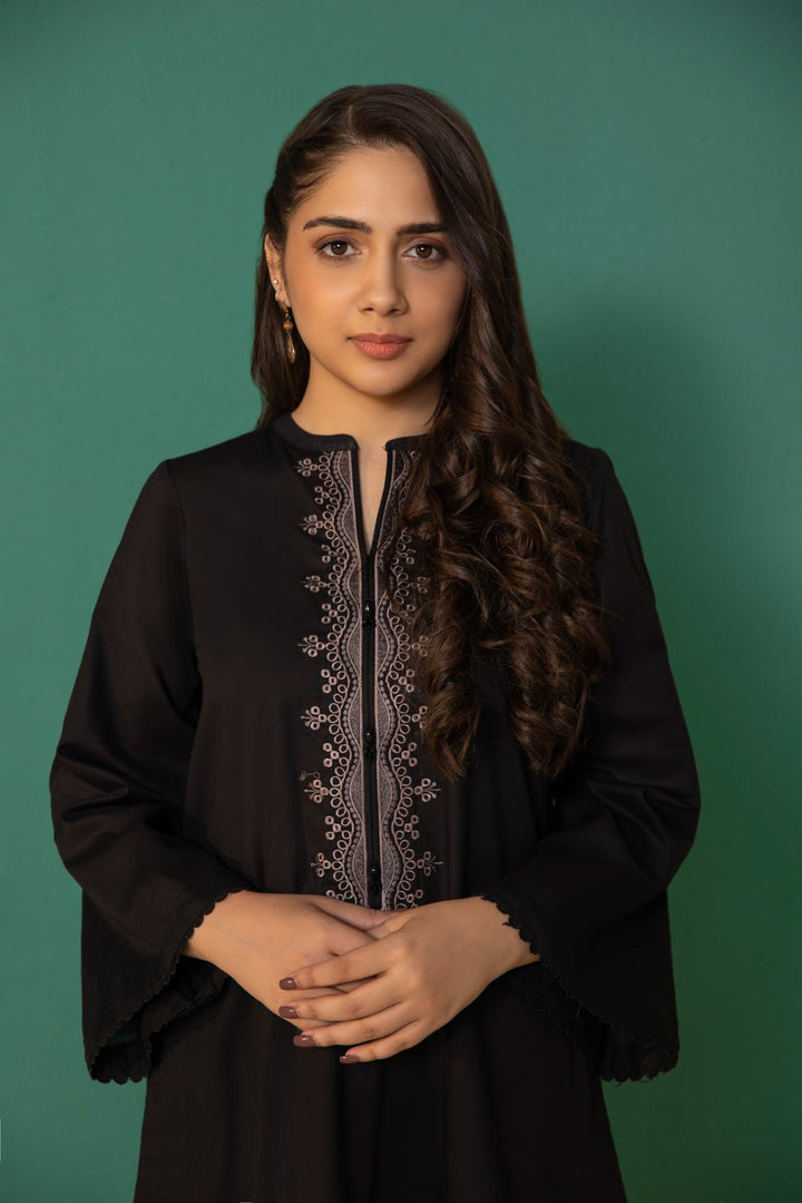 Sapphire- Embroidered Lawn Shirt