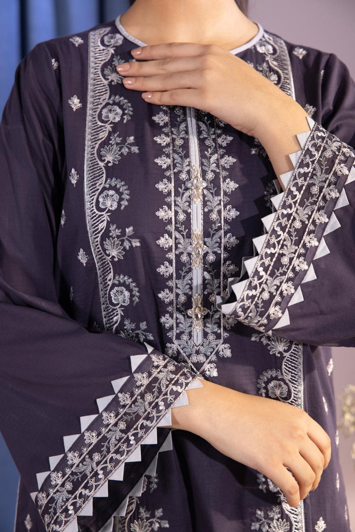 Sapphire- Embroidered Lawn Shirt