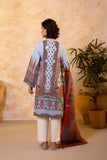 Sapphire- 2 Piece - Embroidered Cotton Suit