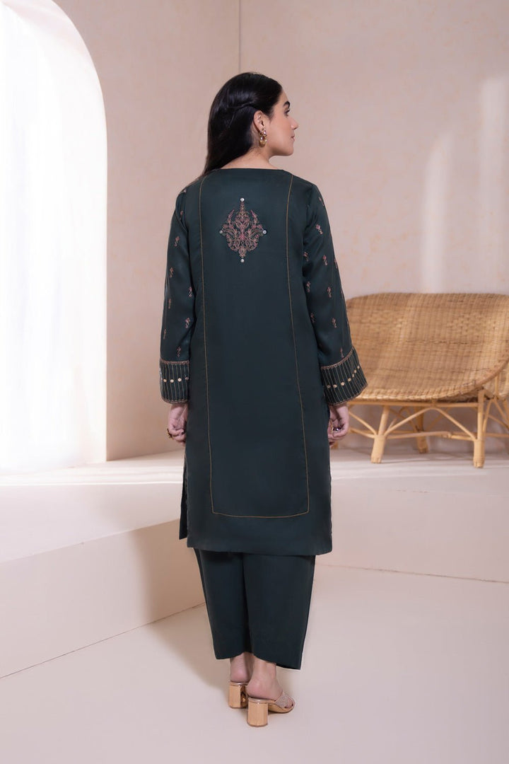 Sapphire- 2 Piece - Embroidered Khaddar Suit