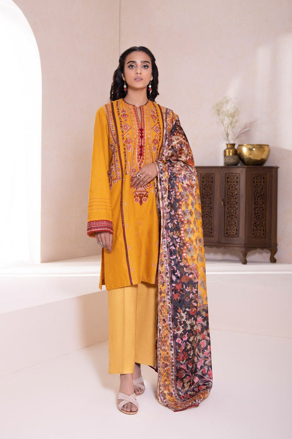 Sapphire- 2 Piece - Embroidered Suit