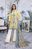 Sapphire 2 Piece - Embroidered Silk Suit lime Yellow