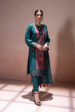 Sapphire- 3 Piece - Embroidered Jacquard Suit