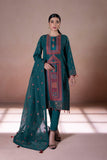 Sapphire- 3 Piece - Embroidered Jacquard Suit