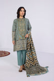 Sapphire- 3 Piece - Embroidered Khaddar Suit