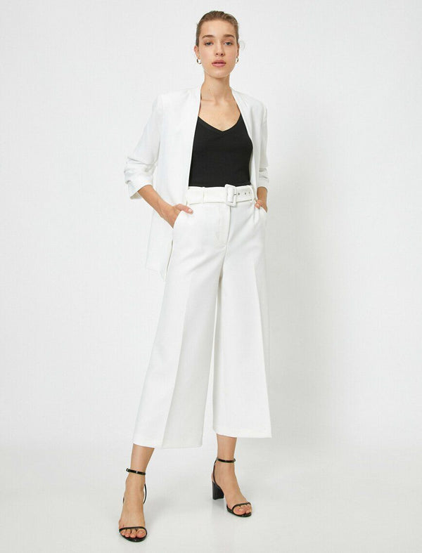 KOTON Women Clothing Women Trousers off White S50