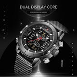 Naviforce- NF9153M Men’s Quartz Movement Wrist Watch – Black