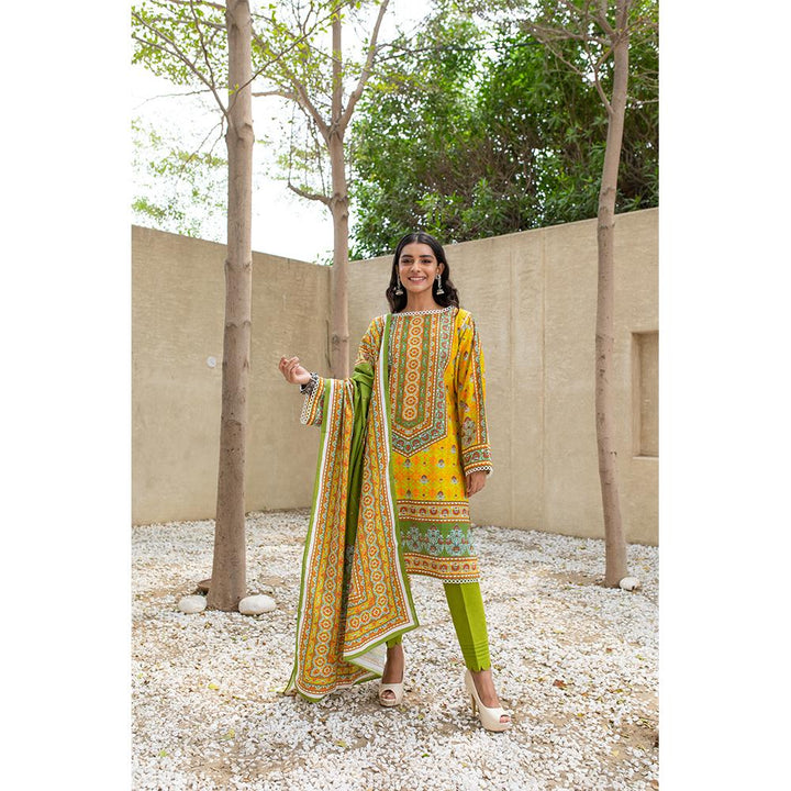 Zellbury- Digital Printed Khaddar Shirt, Khaddar Dupatta & Khaddar Trouser WUW21X30126