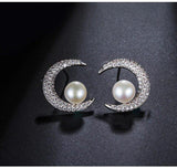 Zardi- Sterling Silver Earring - Glowing High Quality - Silver AE169