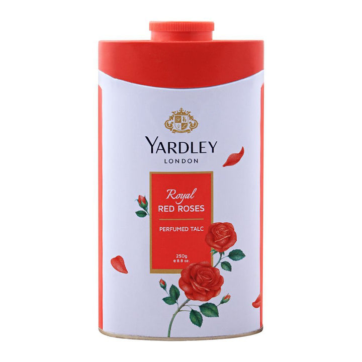 YARDLEY 250G (W) ROYAL RED ROSES TALC