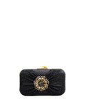 Jack Jees- Embellished Clutch Black