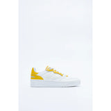 Zara- Contrast Coloured Trainers- Mustard Yellow