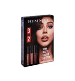Rimmel London- Stay Matte Liquid Lipstick 3 For 2 Promo Pack by Brands Unlimited PVT priced at #price# | Bagallery Deals