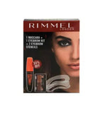 Rimmel London- Scandal eyes Extreme Black Mascara + Eyebrow Kit + 2 Eyebrow Stencils Offer Pack