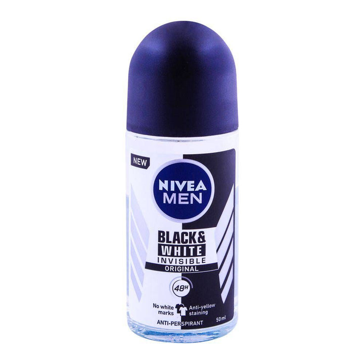 Nivea- Roll-On 50ML Men B&W Invisible Original