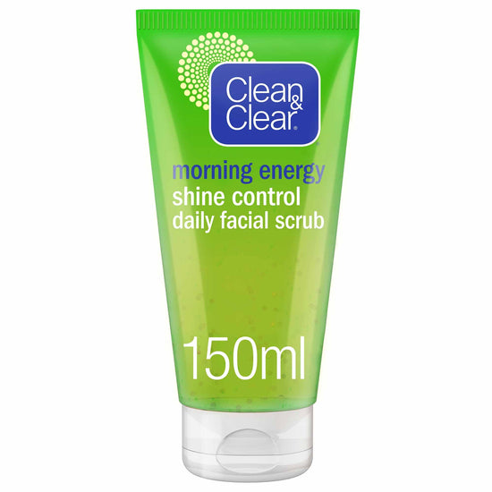 Clean & Clear- Morning Energy Shine Control Daily Facial Scrub 150ml