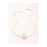 Shein- Faux Pearl Decor Necklace