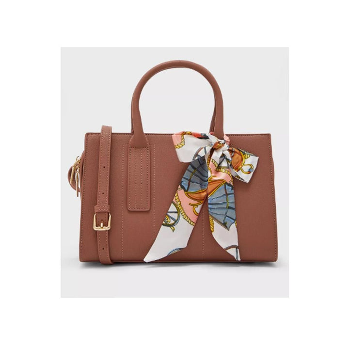 Ella- Scarf Tie Handle Tote Bag