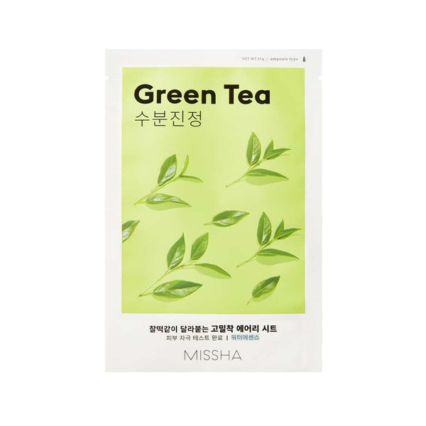 MISSHA- AIRY FIT SHEET MASK- GREEN TEA